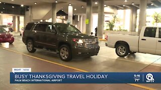 PBIA bustling ahead of Thanksgiving holiday