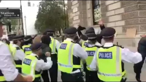 London police humiliated