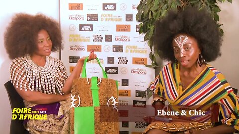 Interview de EBENE & CHIC par Yvylee Koffi - Foire d'Afrique Paris - 1ère édition