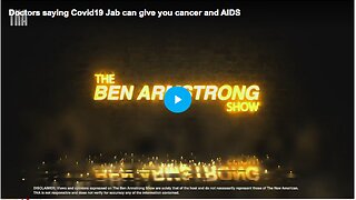 Doctors saying Covid19 Jab can give you cancer and AIDS