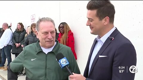 Tom Izzo talks one-on-one with Brad Galli ahead of Michigan State's Sweet 16 trip