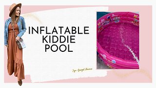 Inflatable kiddie pool review