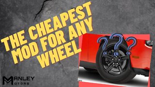 Make your Charger or Challenger wheels look even better with this!!!!