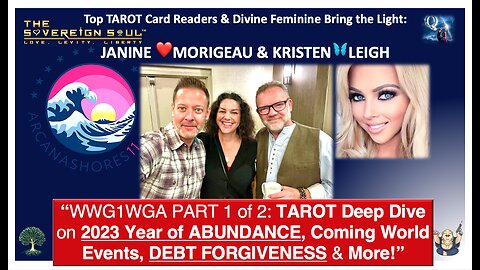 Part 1: 2X TERRIFIC❤️TAROT READINGS on 2023 by JANINE & KRISTEN: Abundance, DEBT FORGIVENESS & More!