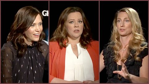 Melissa McCarthy & Kristen Wiig talk red carpet awkwardness and being born funny