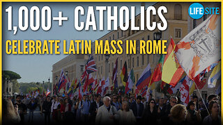 1,000+ Catholics celebrate Latin Mass in Rome