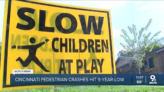 Cincinnati pedestrian crashes hit 9-year low