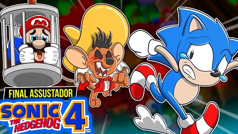 SONIC 4 com FINAL Secreto e PERTURBADOR 😵