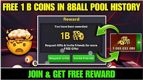 How to Get Free 1 Billion Coins in 8Ball Pool