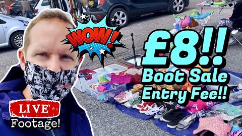 WOW!! £8 Car Boot Sale Entry! Was It Worth It? | UK eBay Online Reseller