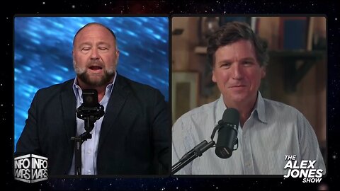 Breaking Exclusive! Tucker Carlson Breaks The Internet In Powerful Interview With Alex Jones