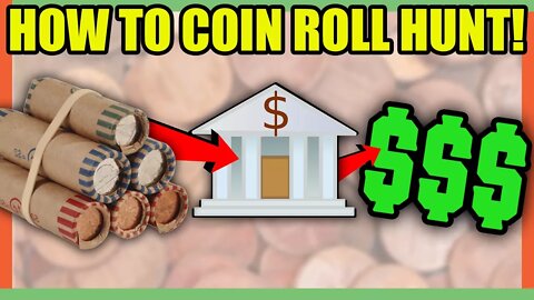 WHAT IS COIN ROLL HUNTING? - HOW TO COIN ROLL HUNT!!!