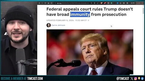 Trump LOSES Immunity Case, Court Rules HE CAN Be Charged, Door Open To Charge OBAMA FOR MURDER