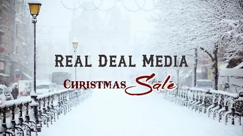 Real Deal Media Christmas SALE!!