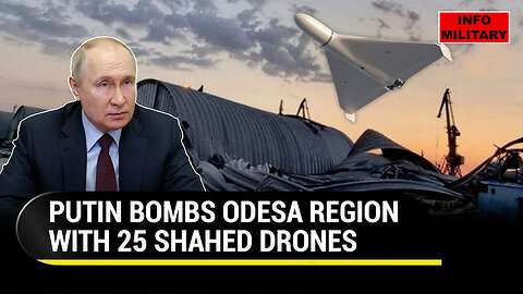 Massive Fire In Russia, Drone Storm On Odessa, "Putin Luring Foreign Nationals For War"