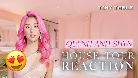 Penthouse "full hồng" của QUỲNH ANH SHYN đẹp như set chụp ảnh | Interior Designer Reaction