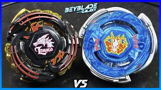 LIGHTNING L-DRAGO .10R.Z' vs STORM PEGASIS .10G.Qc' - Beyblade Burst ベイブレードバースト