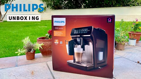 Philips 3300 Series EP3343/50 with LatteGo Unboxing