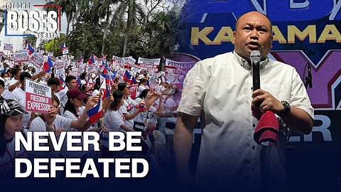 The people united will never be defeated —Ka Eric