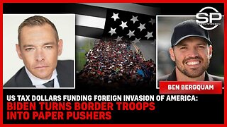 US Tax Dollars Funding Foreign Invasion Of America: Biden Turns Border Troops Into PAPER PUSHERS