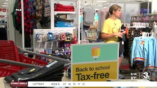 Tax-free weekend underway in Iowa