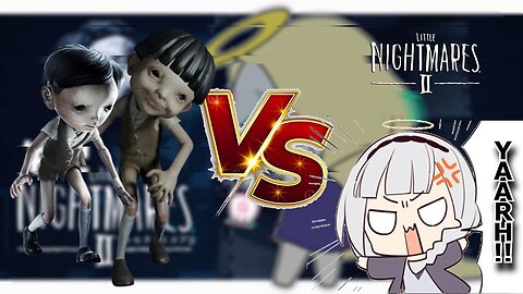 Comedian vtuber shirayuri lily Bonking the monsters on the head - little nightmares２