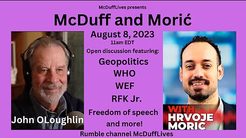 McDuff and Moríc, August 8, 2023