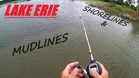 LAKE ERIE BASSIN, SHORELINES AND MUDLINES