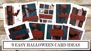 Magic In This Night Stampin Up | 9 Easy Halloween Cards
