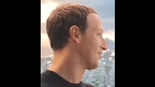 Mark Zuckerberg promoting his latest idea to take away reality from the people