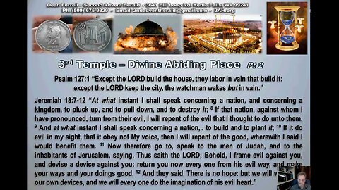 Part 2 3rd Temple: Divine Abiding Place