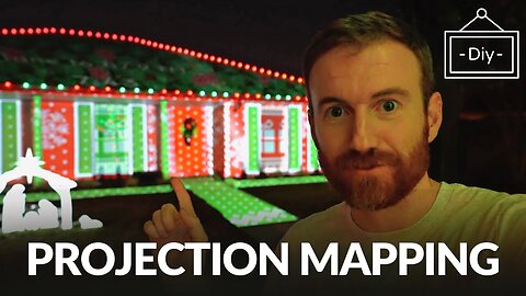 Decorating My House with an 8,000 Lumen Projector