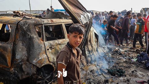 Israel admits bombing Rafah camp as civilians ‘burnt alive’ in melting tents