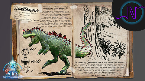 The New Ceratosaurus Dossier! - ARK: Survival Ascended