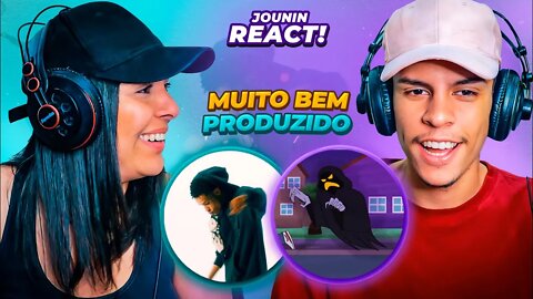 (2 EM 1) BIN - Castelo de Areia & NilQ Lin - Poltergeist | [React Rap Nerd] 🔥