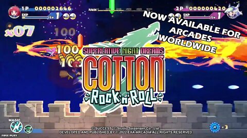 New Arcade Release: COTTOn Rock 'n' Roll on exA-Arcadia