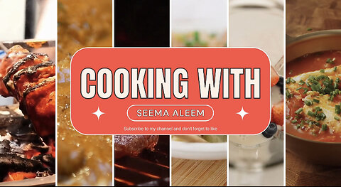 "COOKING WITH SEEMA ALEEM RECIPES COMING SOON"