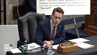 You Turned DHS Into A Censorship Machine: Sen Hawley to DHS Secretary