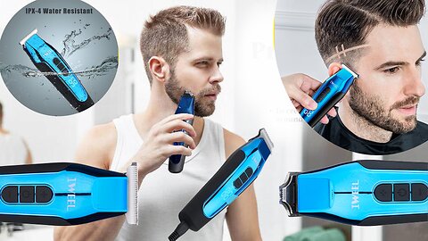 Beard Trimmer for Men | Electric Professional Beard Trimming Kit Waterproof Mens Grooming | FRA