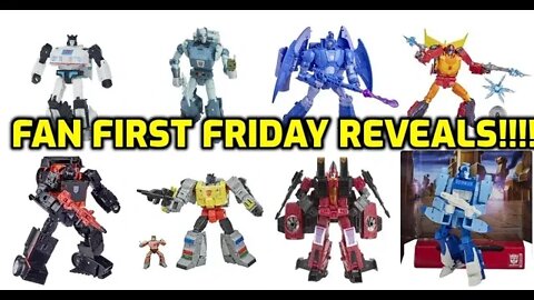 TRANSFORMERS FAN FIRST FRIDAY STUDIO SERIES 86 DEVASTATOR, 86 GRIMLOCK, HOT ROD, BLURR, JAZZ, THRUST