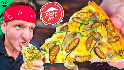 Pizza Hut Vietnam Creates Worm Pizza!! Asia’s Wildest Pizzas!!