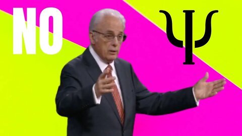 Self Esteem and Psychologists Are Satanic Says John MacArthur