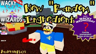 AndersonPlays Roblox Wacky Wizards ❓RANDOM❓ - How to Get Random Ingredient