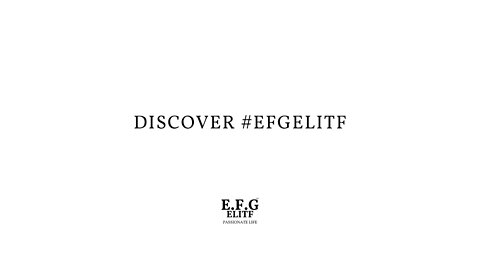 The Next 365 Days Think Passion, Think EFGELITF®, We build value for the future #EFGELITF