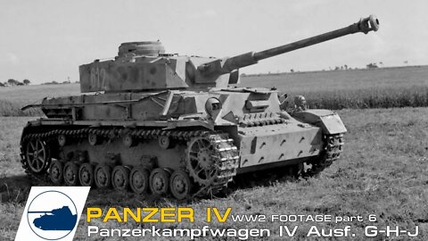 WW2 Panzer IV Ausf.G - H - J footage - Panzerkampfwagen IV. pt6.