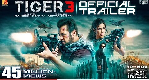 Tiger 3 Trailer | Salman Khan, Katrina Kaif, Emraan Hashmi | Maneesh Sharma | YRF Spy Universe