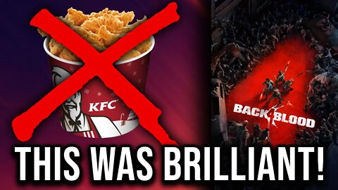 KFC Trolls Back 4 Blood Dev On Twitter. The Dev Hits Back Harder