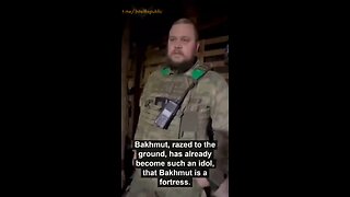 Situation in Bakhmut for Ukrainian soldiers