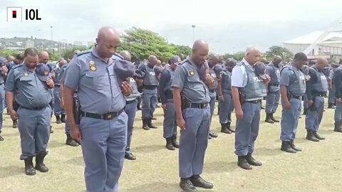 (S) WATCH: Police parade ahead of Zulu King Coronation (1)