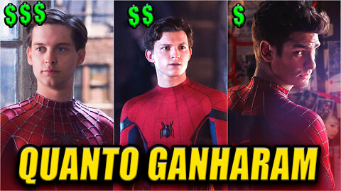 Salário dos atores de Homem-Aranha #shorts